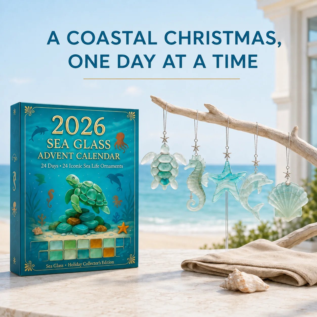 ⭐🌊2026 Sea Resin Advent Calendar · Ocean Treasures
