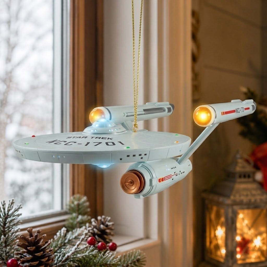 U.S.S. Enterprise NCC-1701 60th Anniversary Ornament