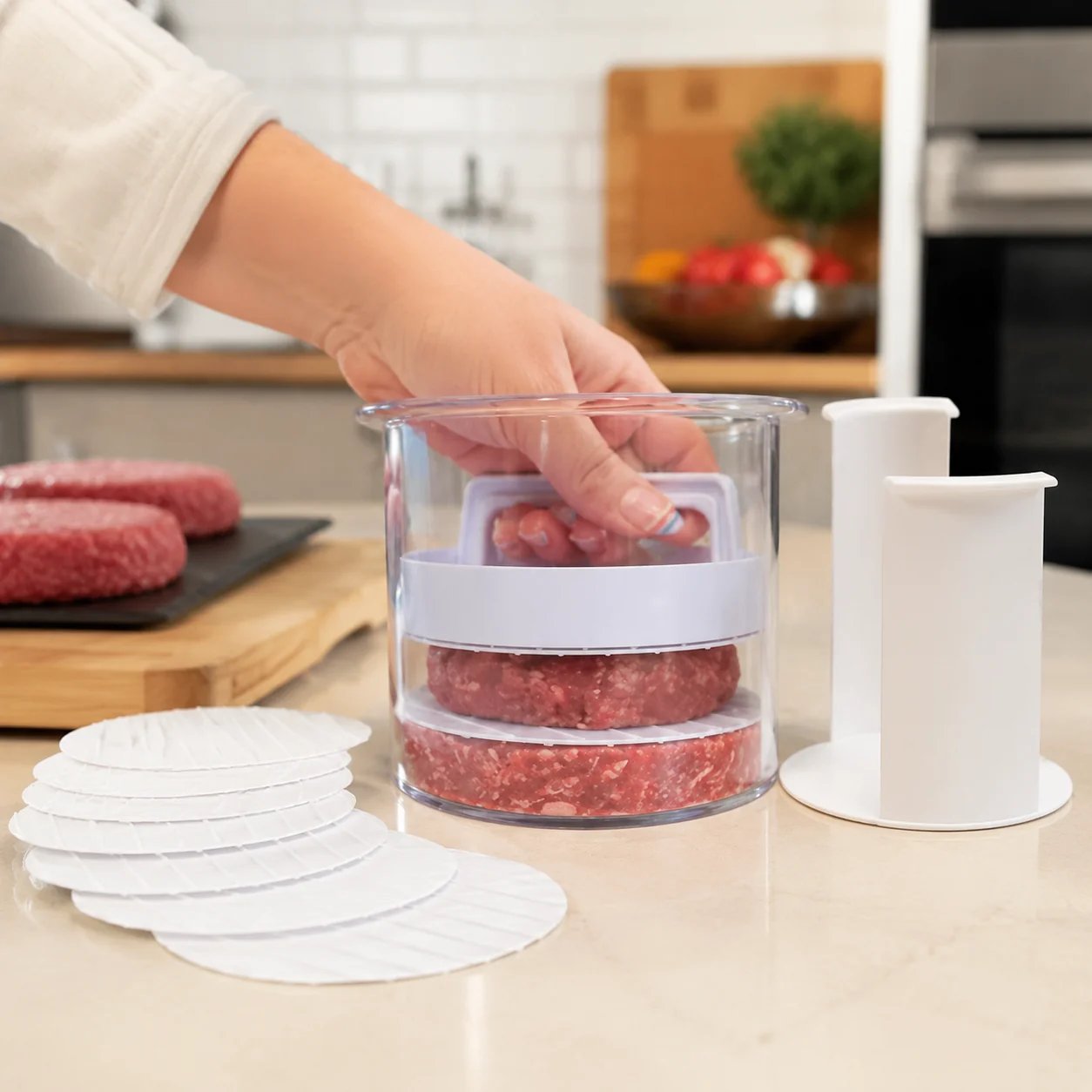 🍔 Burger Patty Maker for Easy Homemade Burgers