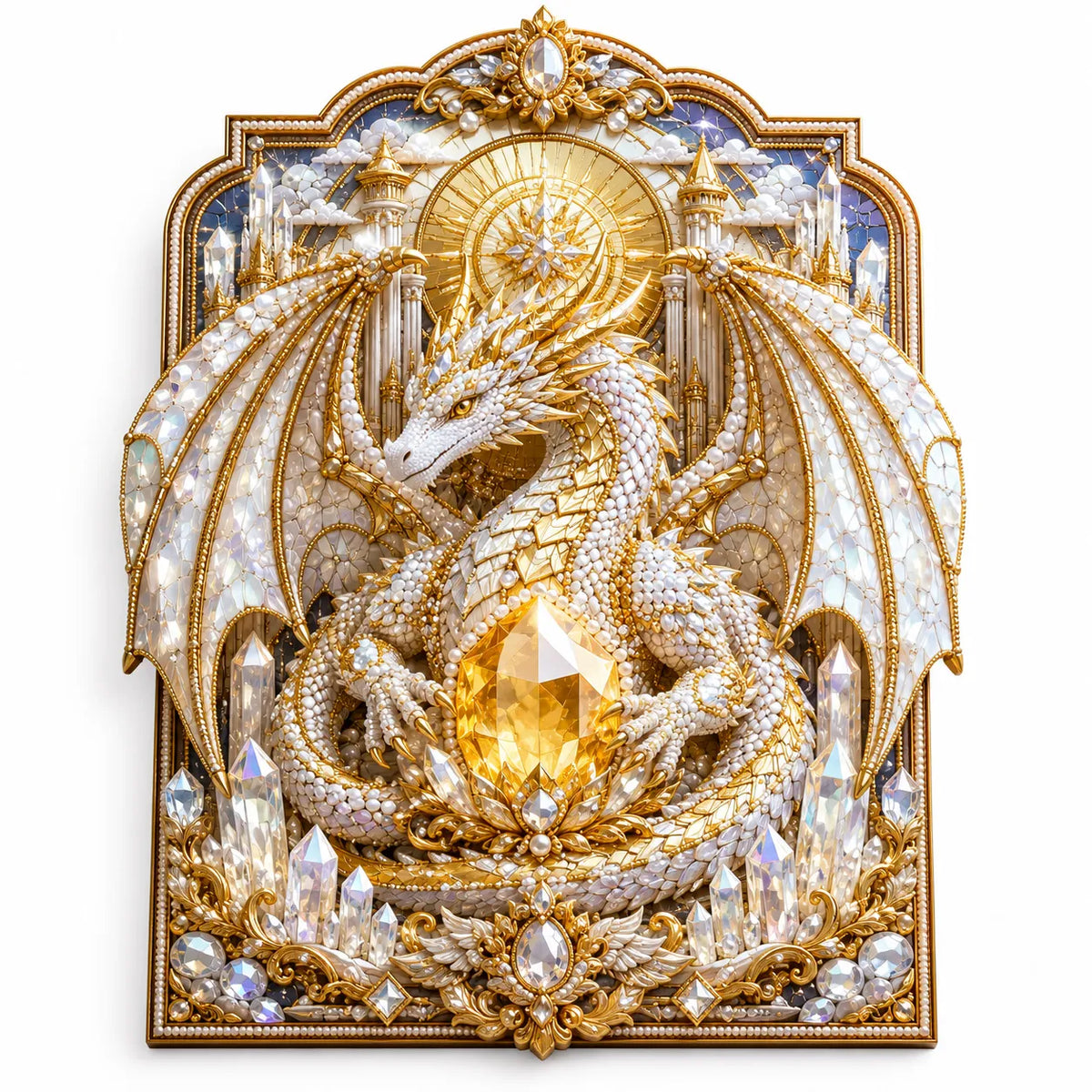 🐉Dragon Magic 3D Layered Diamond & Pearl Art Kit✨