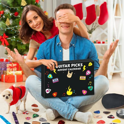 🎸 Guitar Picks Advent Calendar 2026 – 24 Musician Surprises