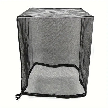 ❄️ Heavy-Duty Mesh AC Cover – All-Season Outdoor Protection