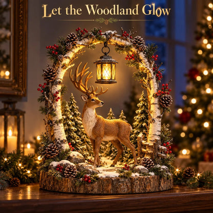 Woodland Reindeer Lantern