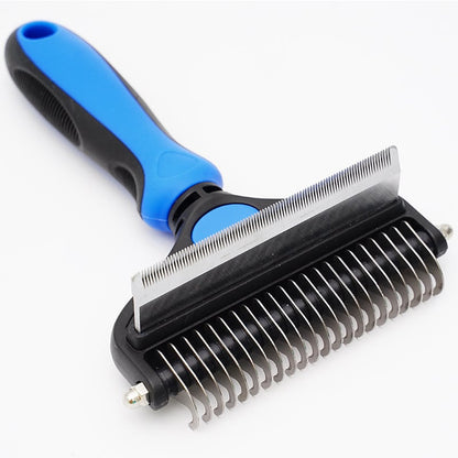 🐾 Professional Deshedding Tool for Dogs & Cats – Gentle, Efficient & Fur-Free Home ✨💖