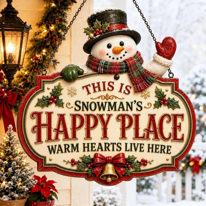 ⏳ Last Day 49% OFF – 🎄Christmas Character Wooden Hanging Sign Collection | 8 Festive Designs in 7.9 or 11.8 in with Vintage-Inspired Artwork, Layered Holiday Details & Hanging Design ✨