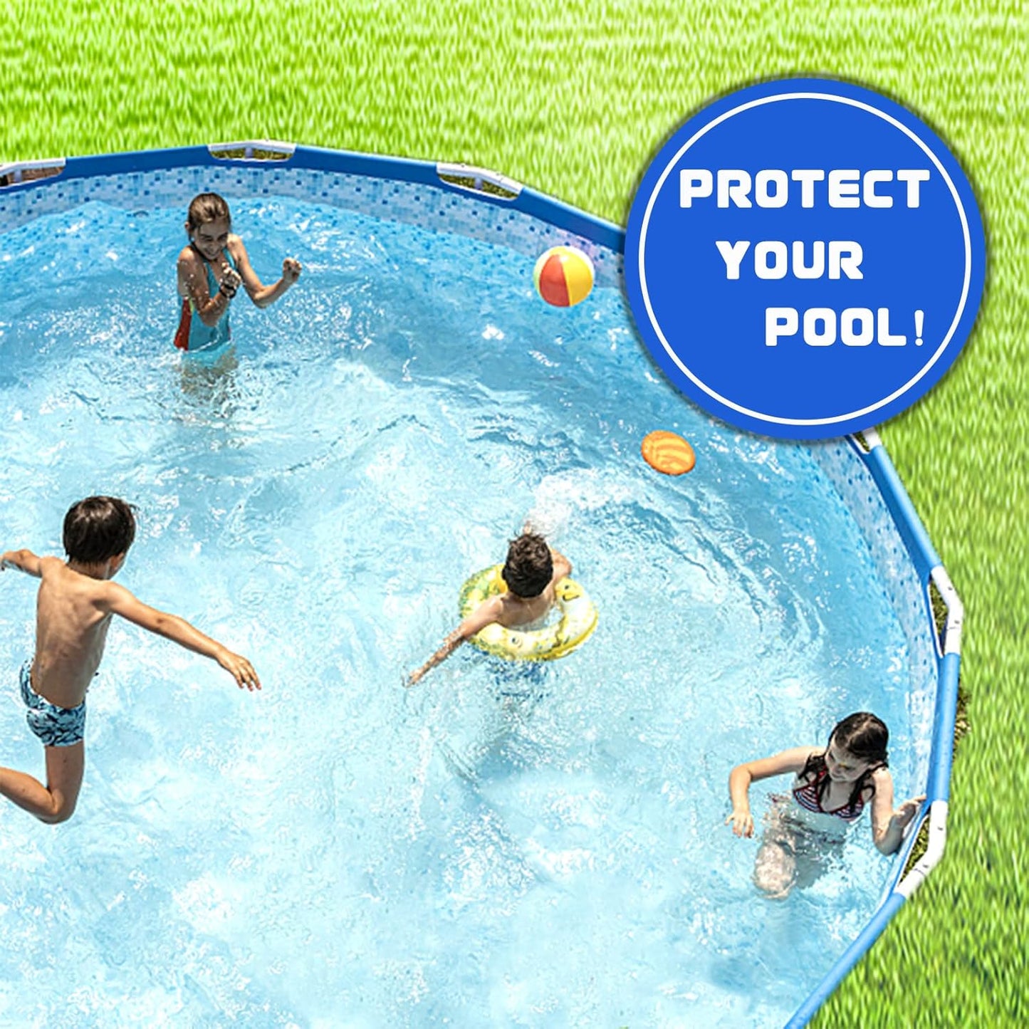 🎉💧 2 Pack Upgraded Patented Pool Hose Holder for Above Ground Intex & Bestway Pipes