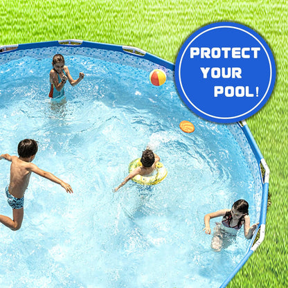 🎉💧 2 Pack Upgraded Patented Pool Hose Holder for Above Ground Intex & Bestway Pipes