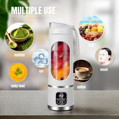 Portable Smoothie Blender with Smart LED Display🍹