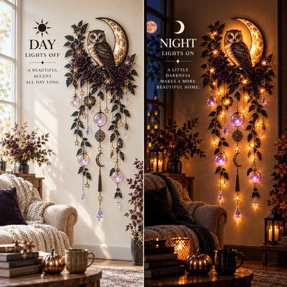 Enchanted Moon Animal Wall Light