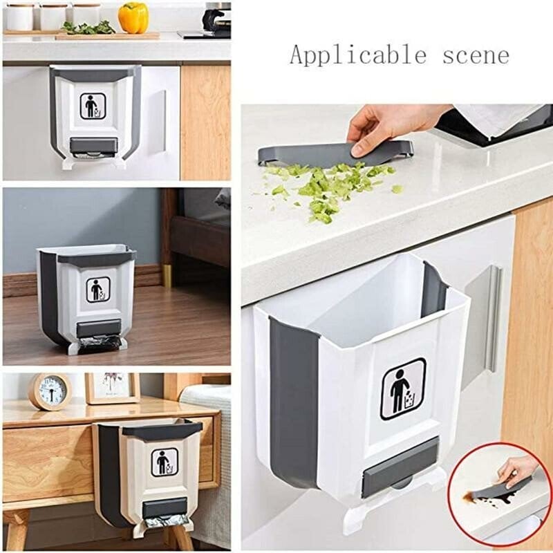🔥Hot Sale✨Kitchen Cabinet Foldable Trash Can（ Summer Promotion 48%）