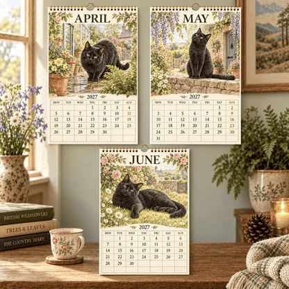 🐈‍⬛📅 2027 Black Cats Calendar - A Year Filled With Feline Charm
