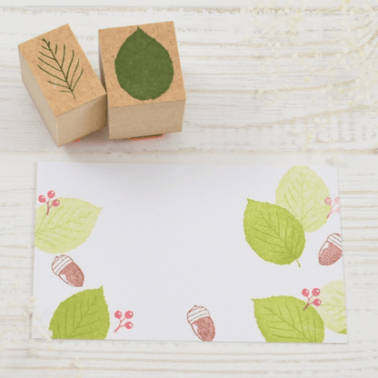🌿 Mix & Match Wood-Mounted Craft Stamps ✨