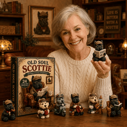 Old Soul Scottie Advent Calendar – 24 Scottish Terrier Miniatures