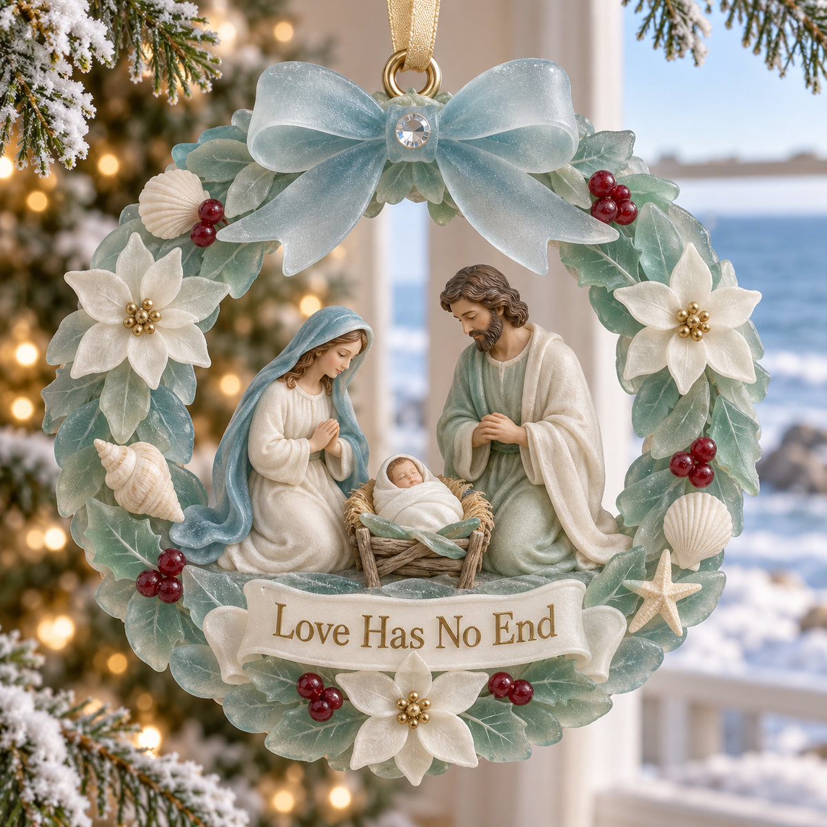 Coastal Holy Night: The Birth of Love | Nativity by the Sea