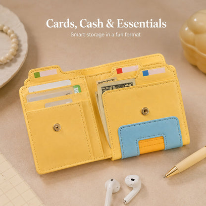 💾 Retro Folder Wallet | Slim, Lightweight & Easy-Carry Organizer for Daily Essentials