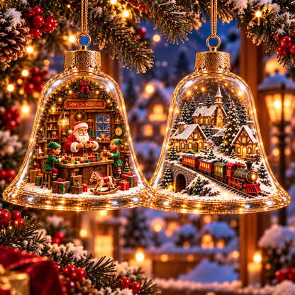 2026 Christmas Wonderland Bell Ornaments