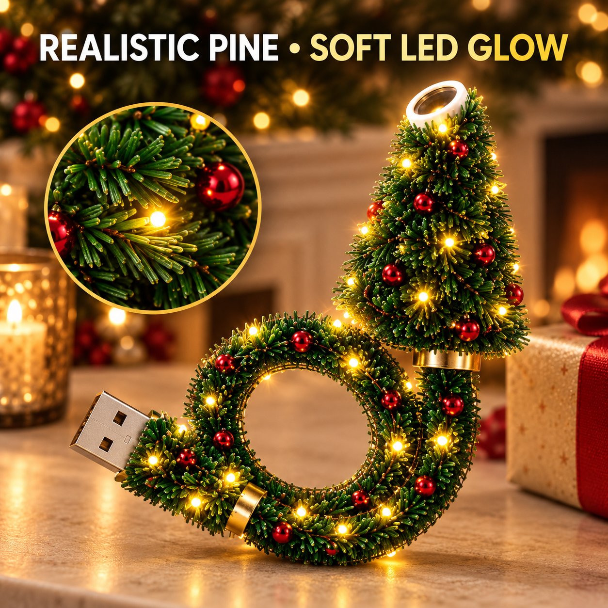 🎄Holiday Christmas Tree Projector Light✨