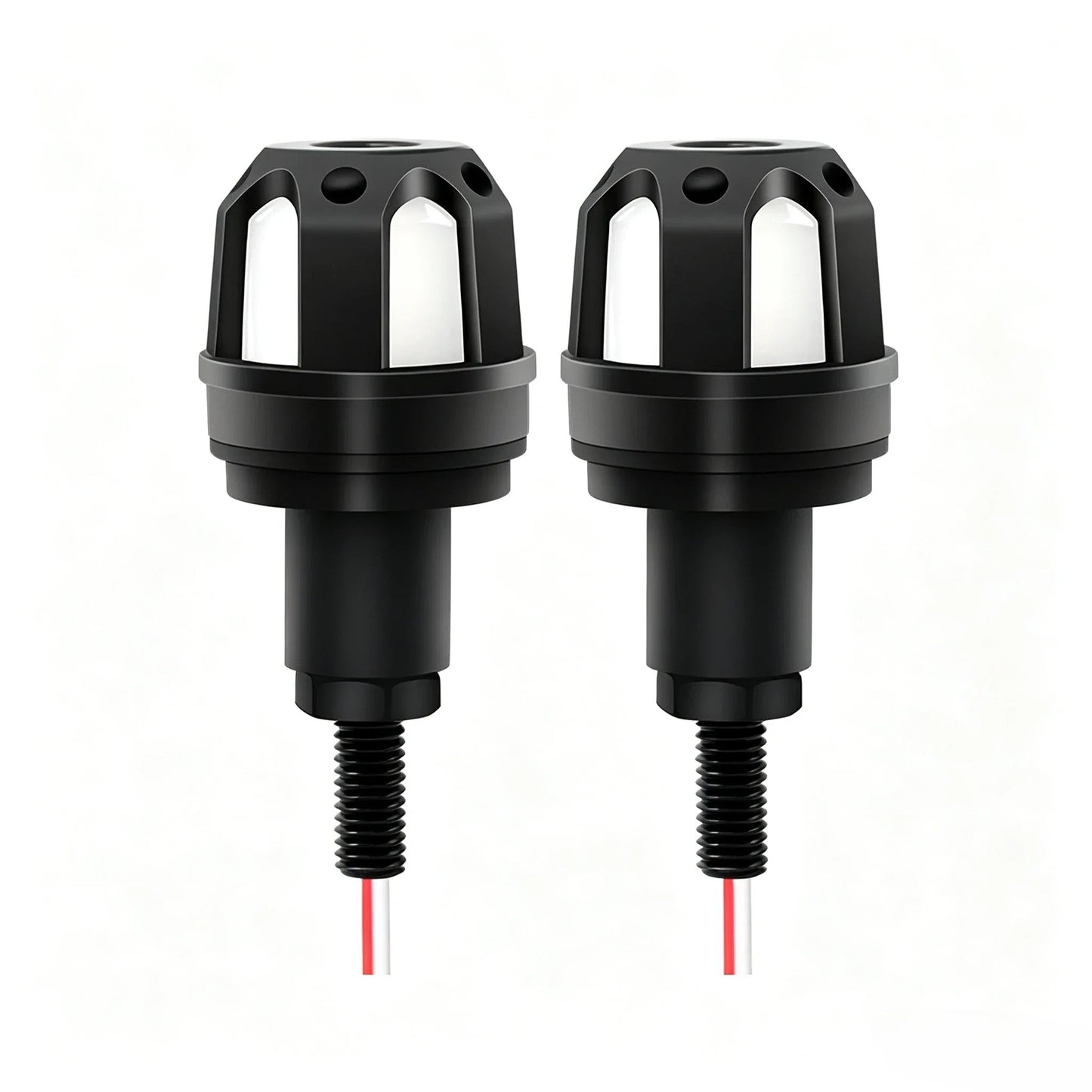 🎉⚡ LED Motorcycle Bar End Turn Signals – 4 Colors, Universal Fit 99% of Models⚡