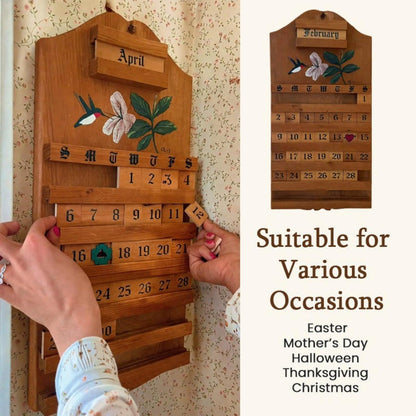 Festive Wooden Calendar