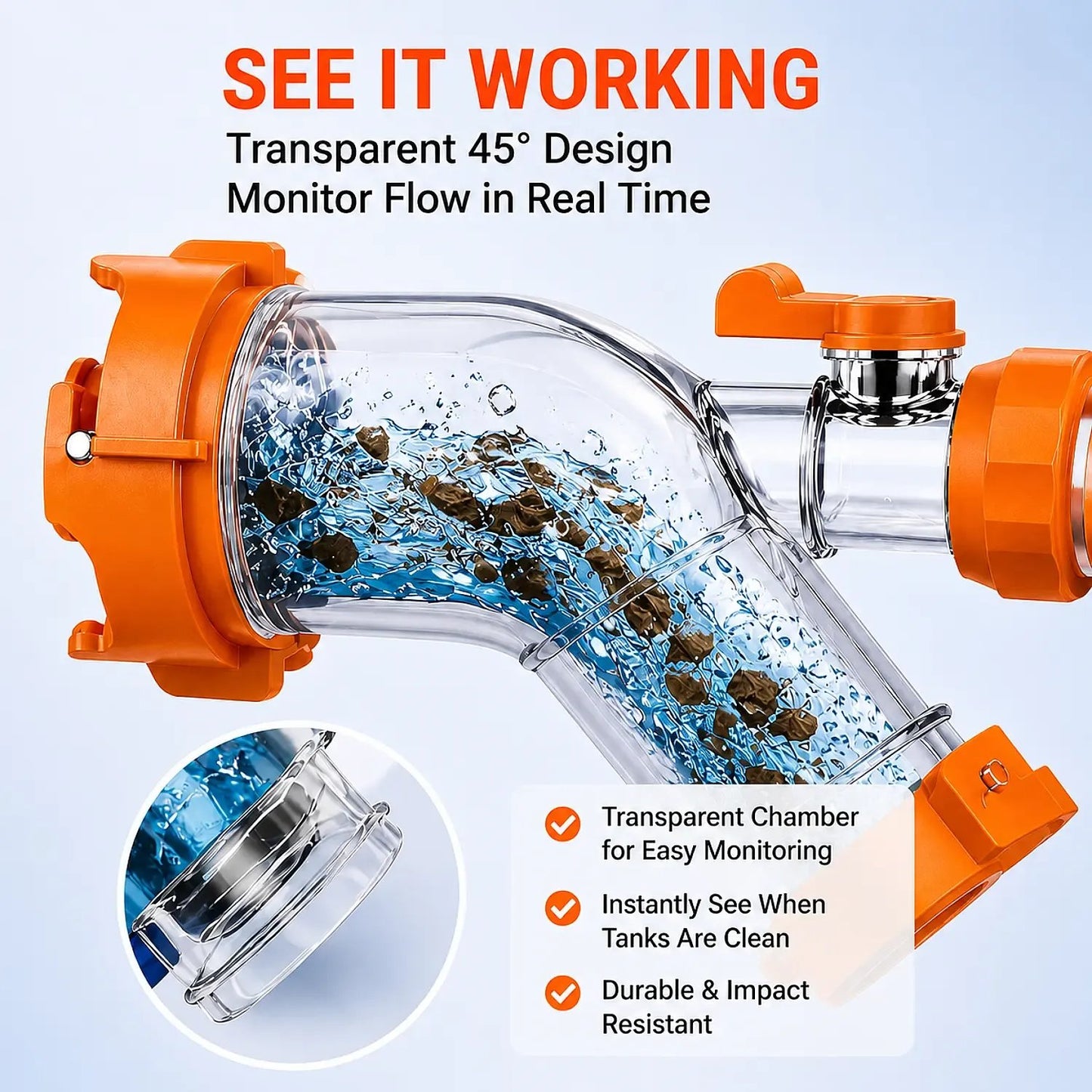 RV Sewer Rinser