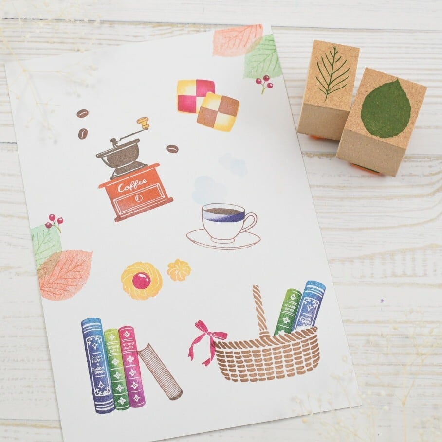 🌿 Mix & Match Wood-Mounted Craft Stamps ✨