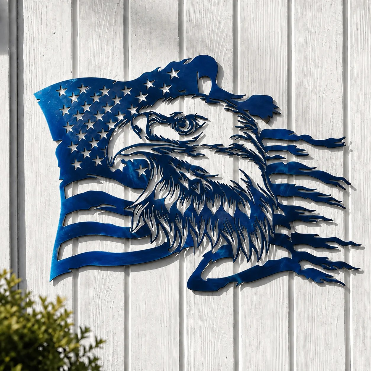 🦅 Freedom Eagle American Flag Wall Art