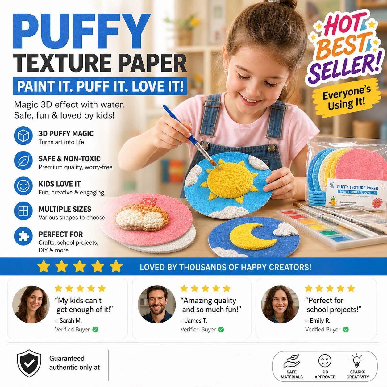 🎄Special Surprise Offer 🎁Buy 3 Get 2 Free!🔮Master the magic of painting!👩‍🎨Foam Texture Painting Paper🎁
