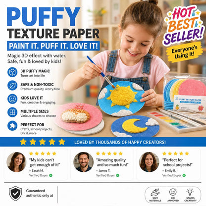 🎄Special Surprise Offer 🎁Buy 3 Get 2 Free!🔮Master the magic of painting!👩‍🎨Foam Texture Painting Paper🎁
