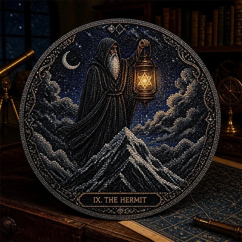 🔥 LAST DAY 49% OFF – 🔮 Premium 5D Diamond 12 Major Arcana Tarot Art Kit | Luxury Flocked Canvas with Scratch-Resistant Non-Fading Diamond Beads DIY Handmade Spiritual Decor 🌙💎✨