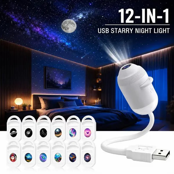 🌟 Plug-and-Play HD Star Projector