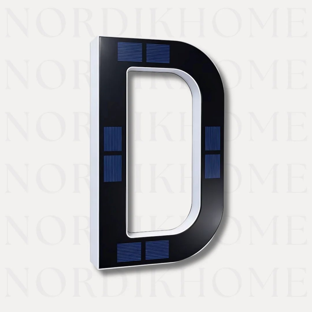 NordikHomeTM Solar House Number Lights