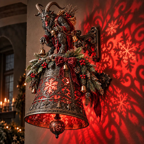 🎄Krampus Midnight Chime Christmas Projection Bell🔔