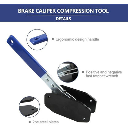 🚗 360° Rotating Ratchet Brake Caliper Tool