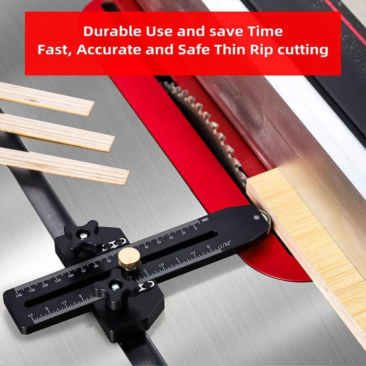📢📢40% OFF !! ⏰Thin Rip Table Saw Jig
