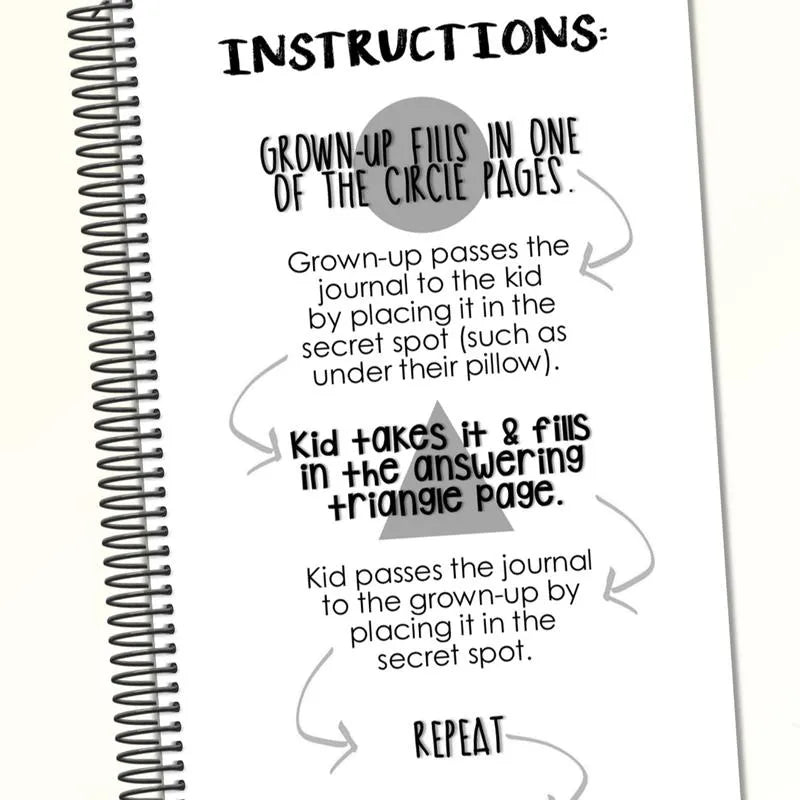Just Between You & Me Kid – Parent-Child Back-and-Forth Journal