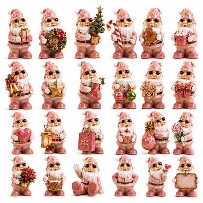 🔥24-Day Christmas Countdown Advent Calendar – Pink Dwarf Series