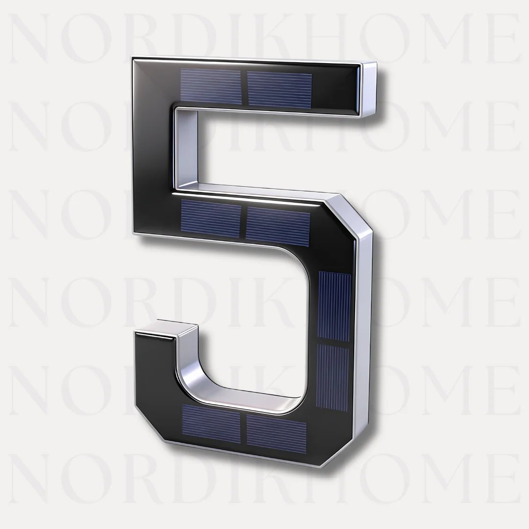 NordikHomeTM Solar House Number Lights