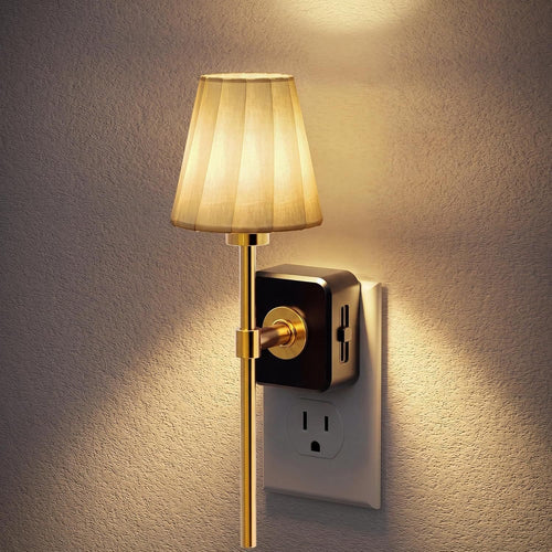 ⏰Limited Stock 60% OFF✨Pleated Fabric Cover Night Light