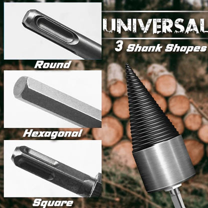 🔥LAST DAY 49% OFF🛠️⚡The Professional Upgrade for Firewood Prep. Durable Drill Set Makes Quick Work of Logs.
