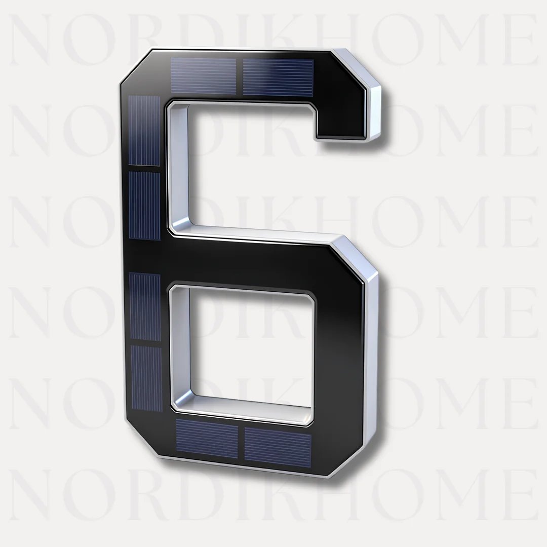 NordikHomeTM Solar House Number Lights