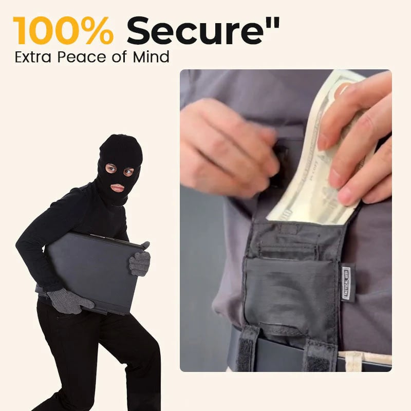 🔥💼✨Slim Belt Wallet — Ultra-Slim Hidden Carry System for Everyday Essentials🛫