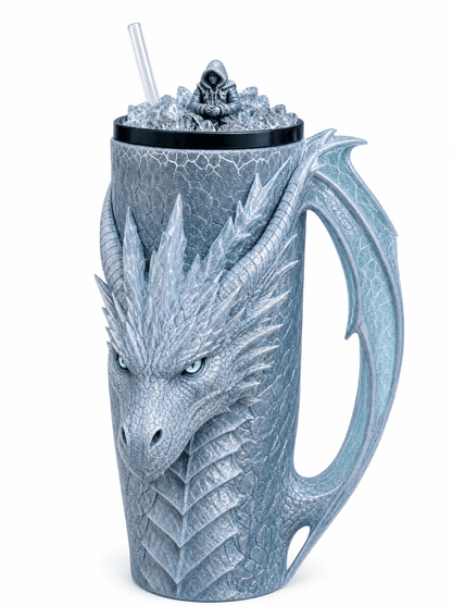Dragon-Scale Insulated Tumbler – 5 Fantasy Collectible Styles