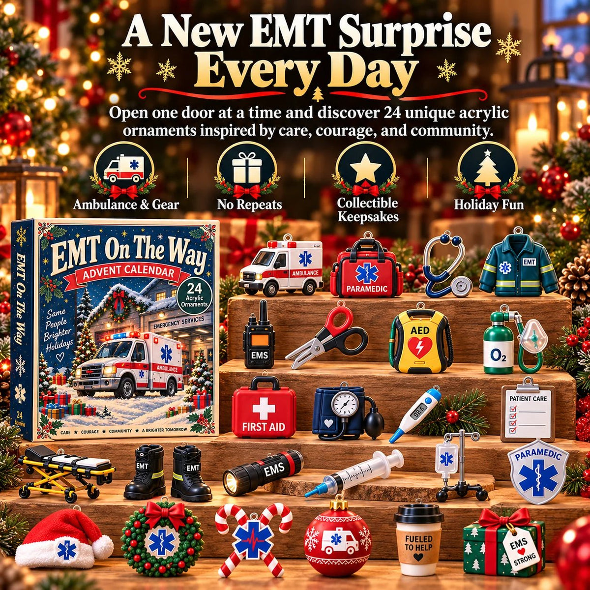 🚑 EMT On The Way Advent Calendar 2026 – 24-Day Countdown