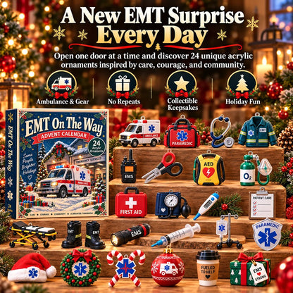 🚑 EMT On The Way Advent Calendar 2026 – 24-Day Countdown
