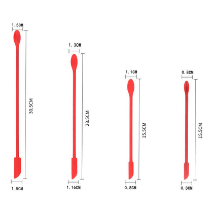 Mini Silicone Spatula Set for Makeup and Skincare
