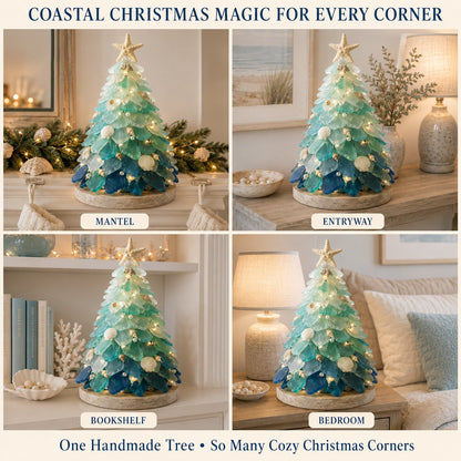 ⏳ Last Day 49% OFF – 🌊 Beginner-Friendly DIY 3D Lighted Sea Glass-Style Art Kit Collection | Complete Kit with Sea Glass-Style Pieces, LED Lights & Step-by-Step Guide Included 💕