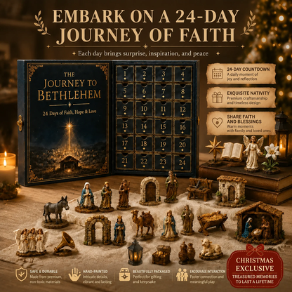 Journey to Bethlehem Advent Calendar 2026 – 24 Nativity Collectibles