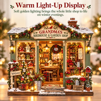 🐦 Build Your Own Grandma’s Christmas Garden Shop 🌿