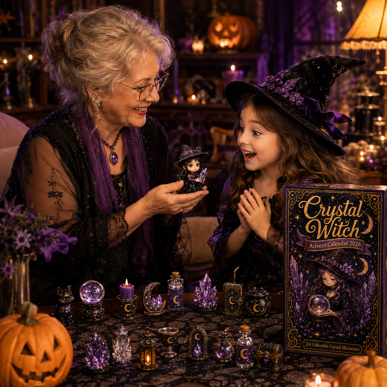 Crystal Witch Advent Calendar 2026 – 24 Magical Miniature Surprises