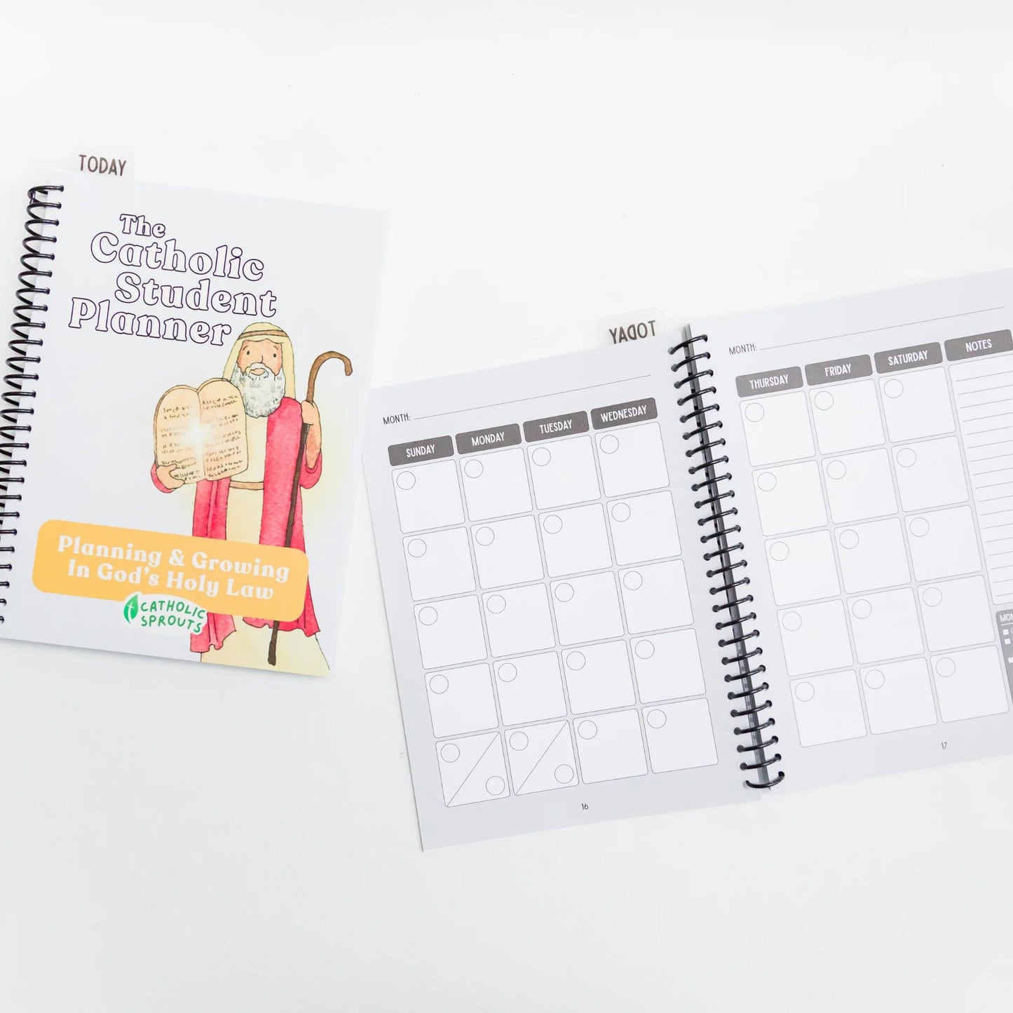 ✨ The Catholic Student Planner — A Faith-Filled Planner To Help Kids Stay Organized, Reflect & Grow